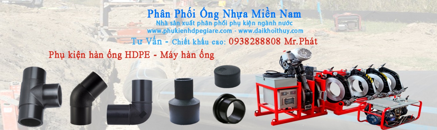 Phụ kiện - máy hàn HDPE