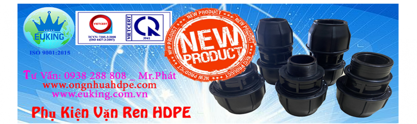 Phụ Kiện Vặn Ren hdpe